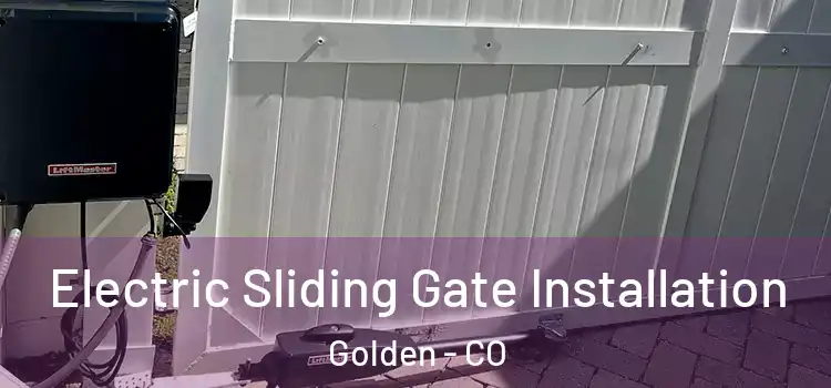  Electric Sliding Gate Installation Golden - CO